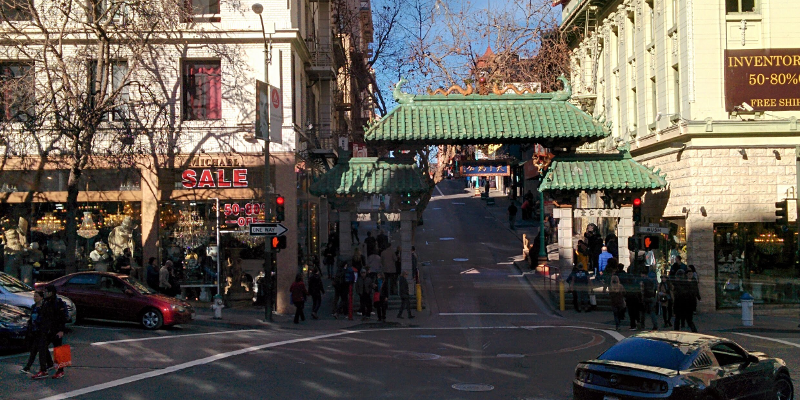 Entrada a chinatown